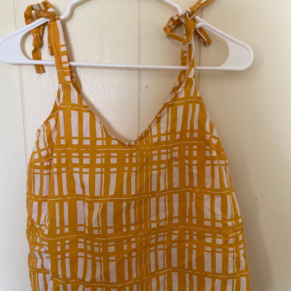 Yellow tank top